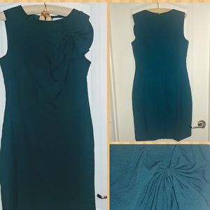 Calvin Klein Forest Green Sleeveless Dress